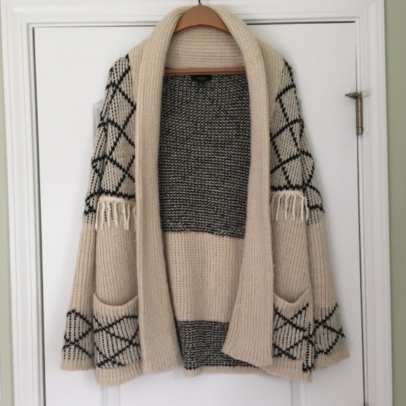 Anthropologie Sweaters - Anthropologie Lumiere Tassle Sweater Cardigan
